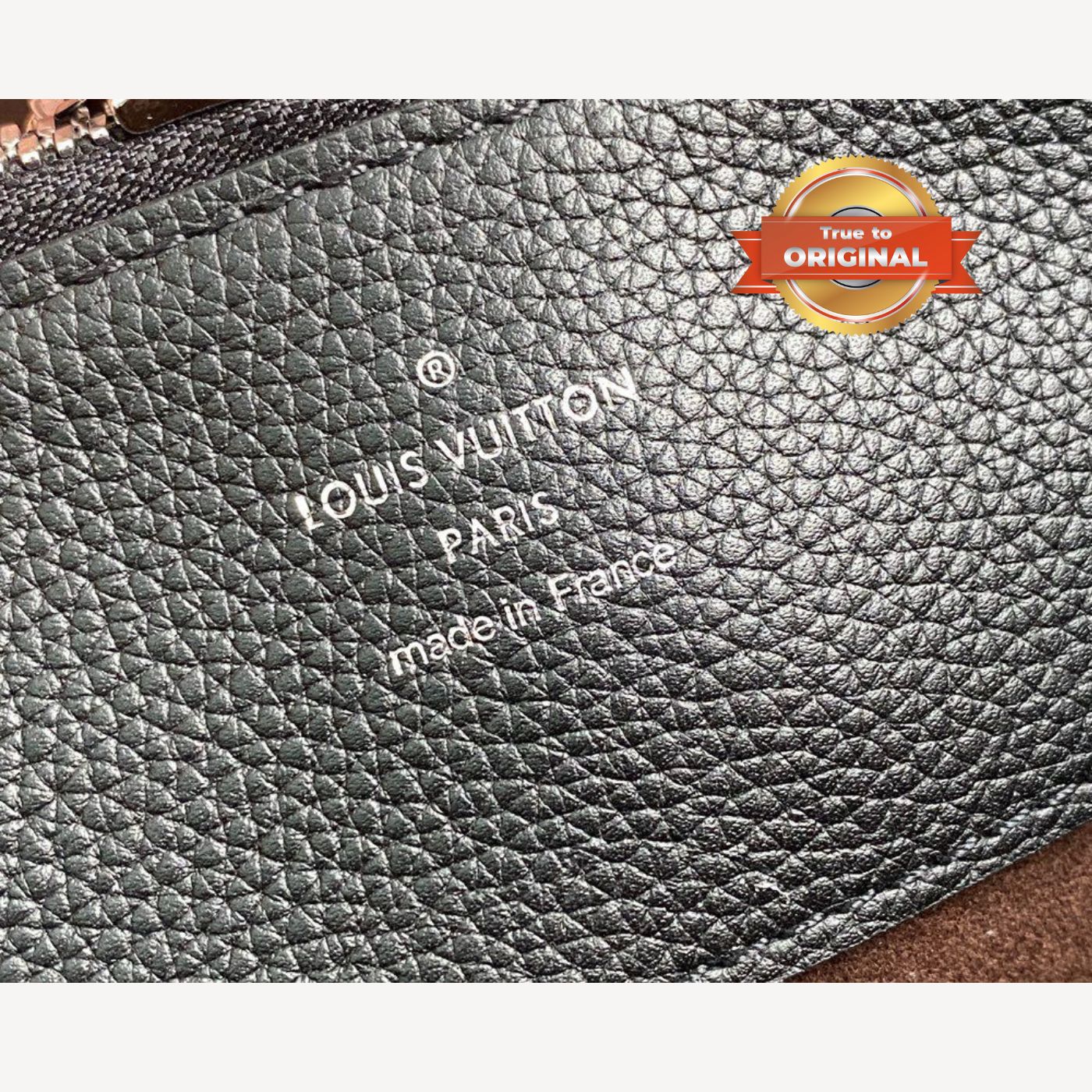 [True-to-ORIGINAL] Louis Vuitton Bella Tote Mahina Black For Women 12.6in/32cm